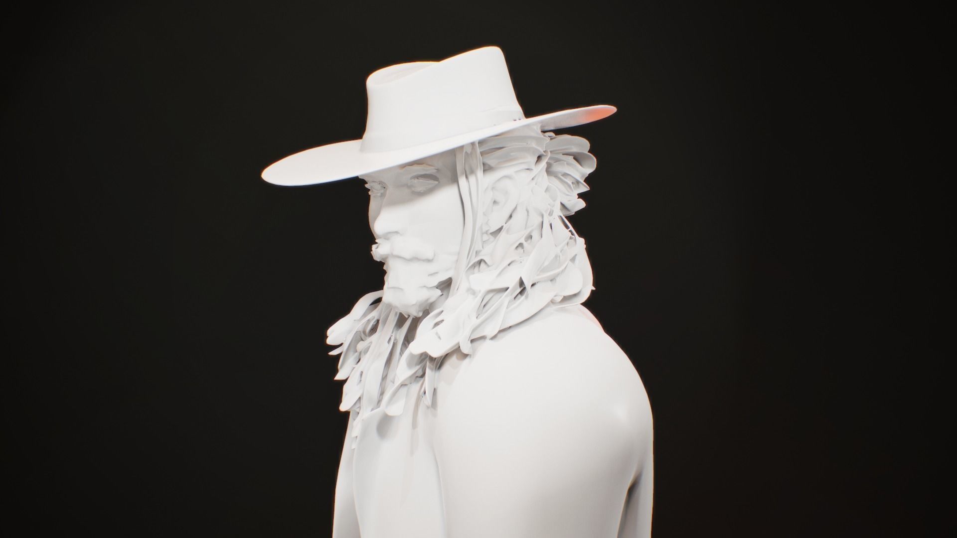 Ganster model for 3D printing tabletop minis and figurines 3D print model_8