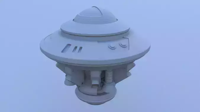 UFO Spacecraft 3D Model