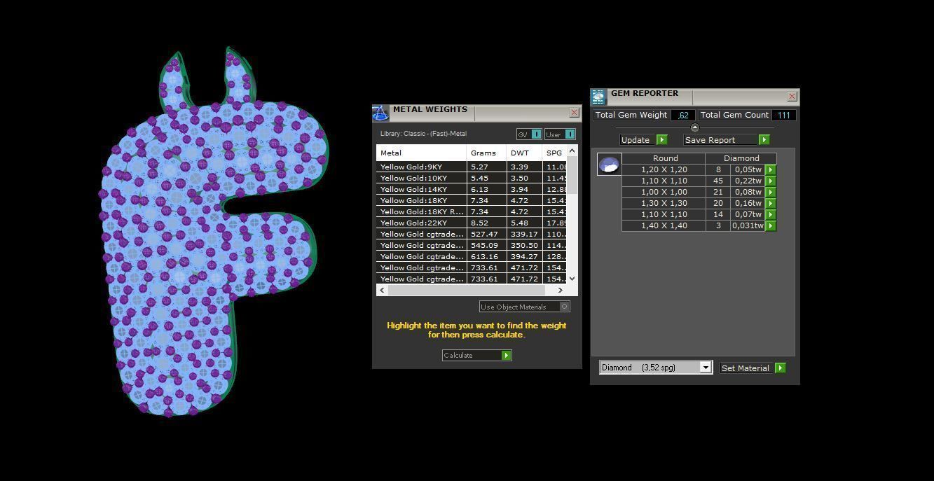 Alphabet Bubble F 3D print model_15