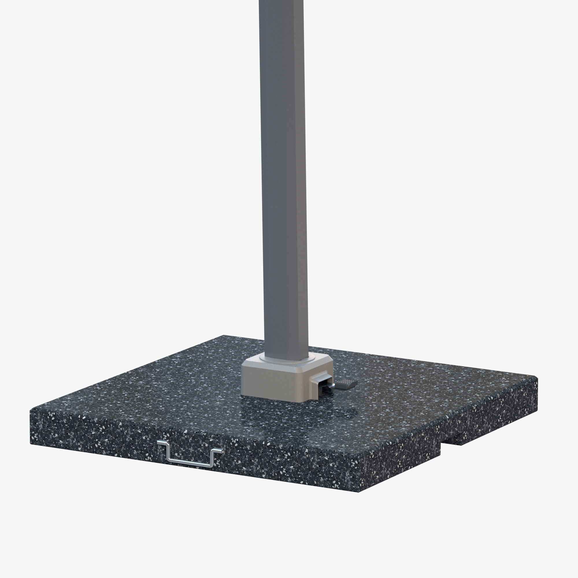 Outdoor umbrella Parasols Challenger T2 Glow 3D model_8