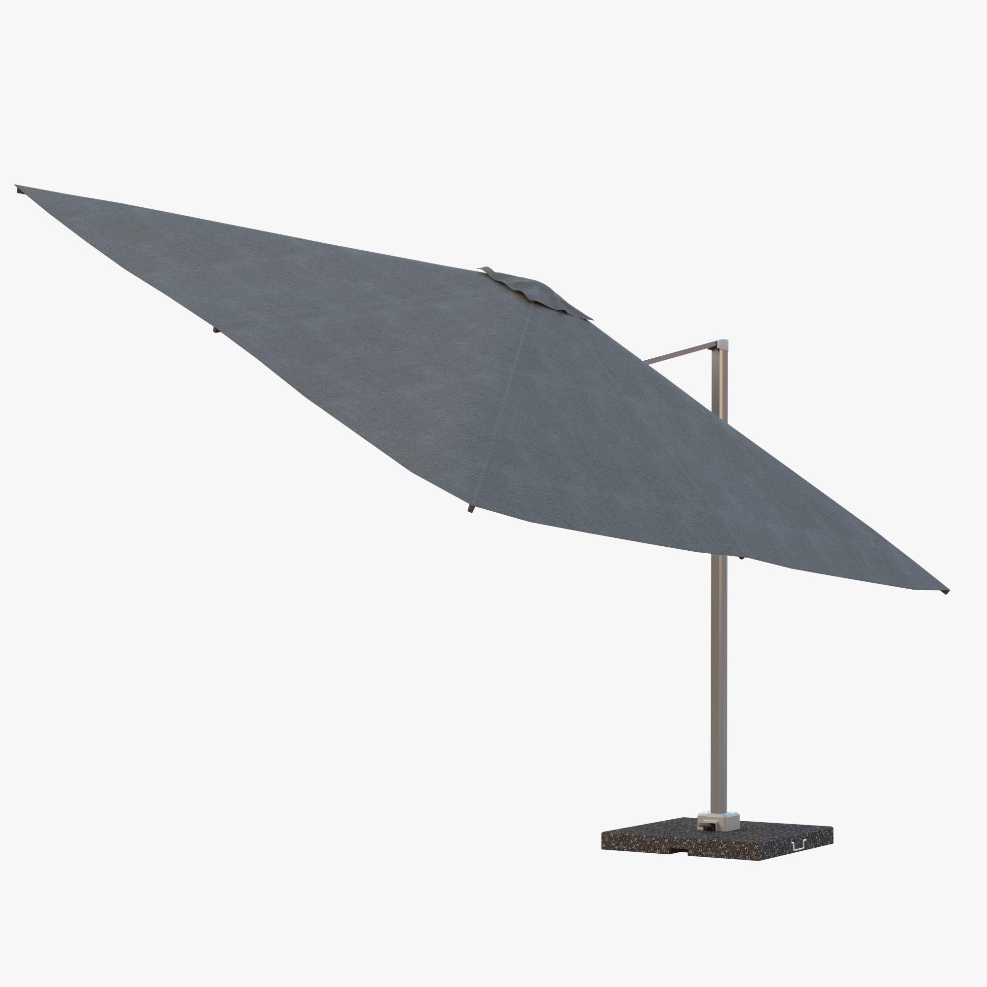 Outdoor umbrella Parasols Challenger T2 Glow 3D model_3