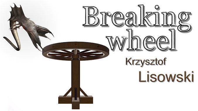 Breaking wheel 3D model