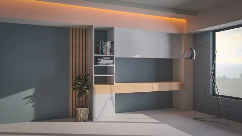 Study Nook Free 3D model