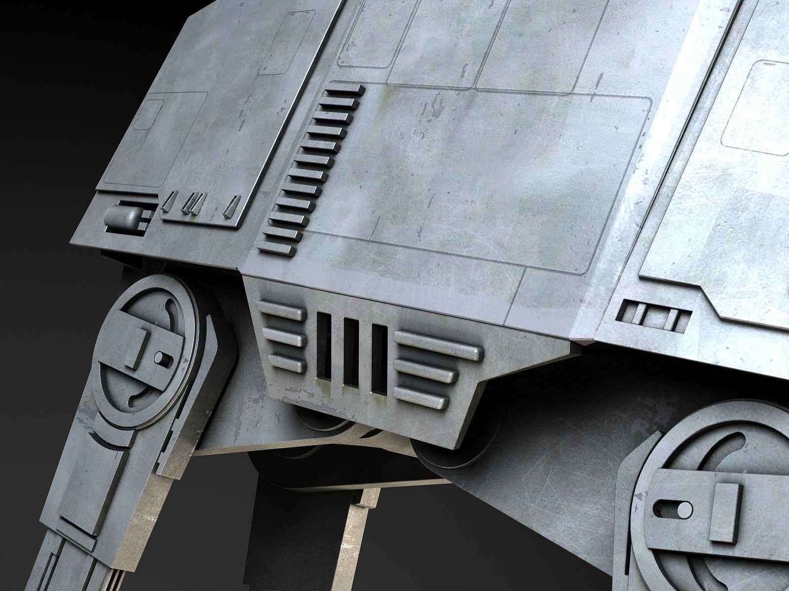 Star Wars AT-AT Walker v1 3D model_4