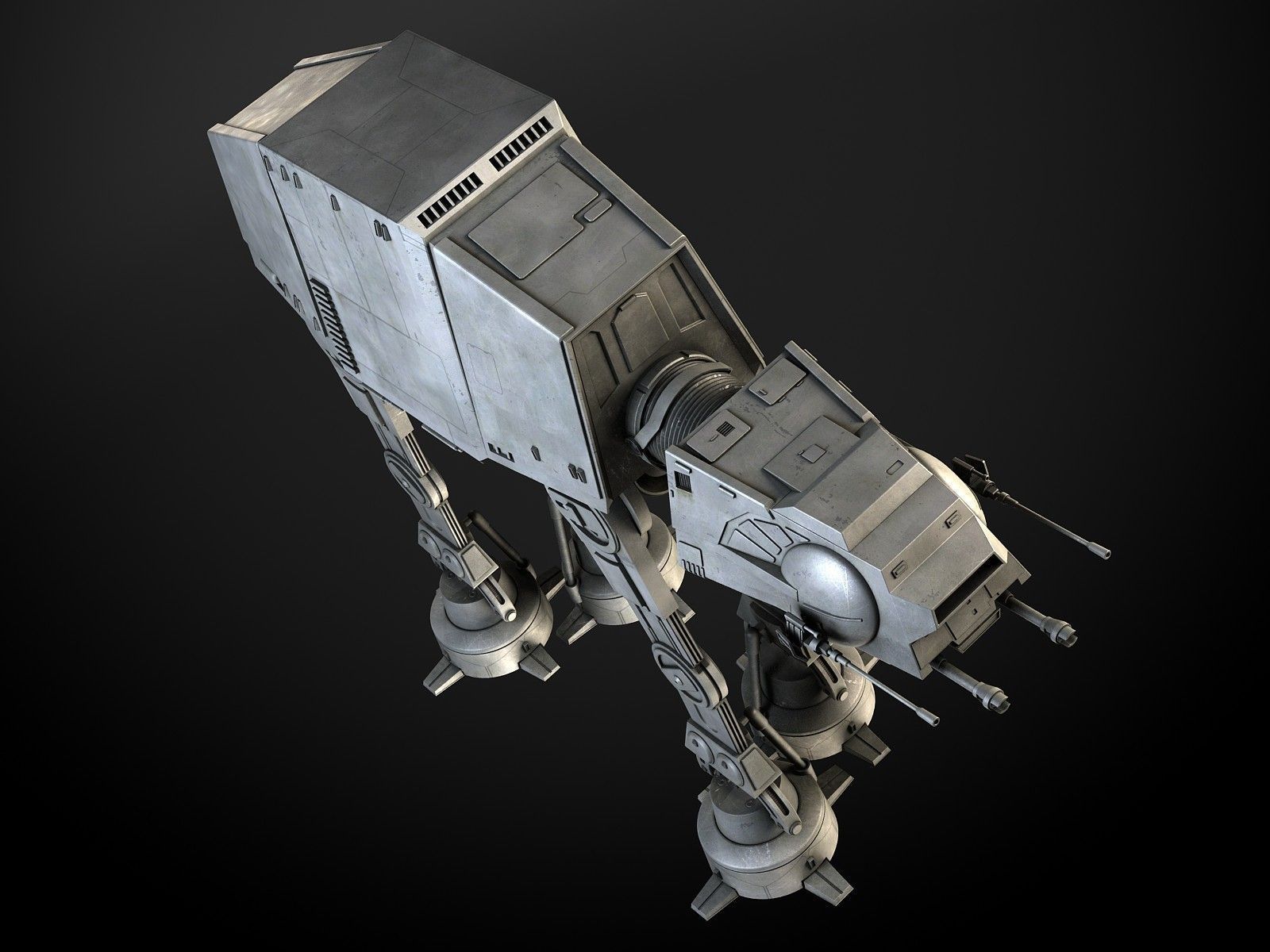 Star Wars AT-AT Walker v1 3D model_1