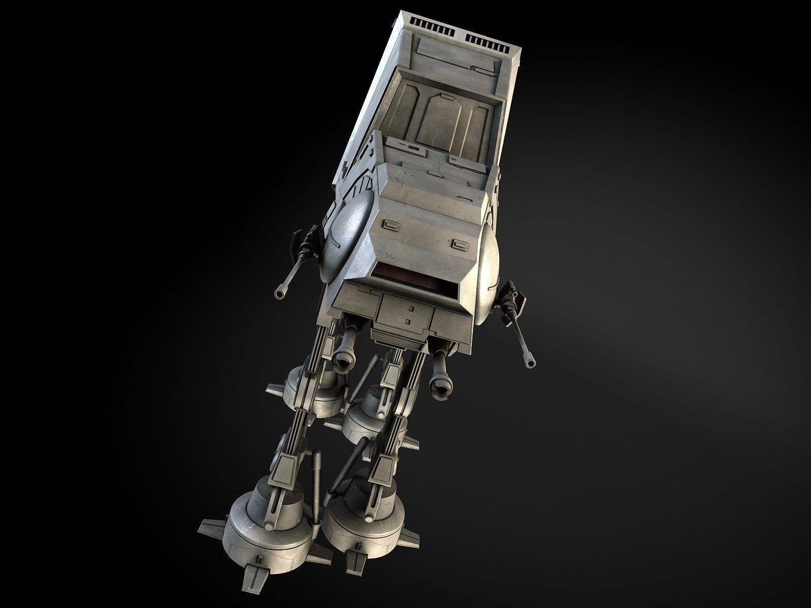 Star Wars AT-AT Walker v1 3D model_7
