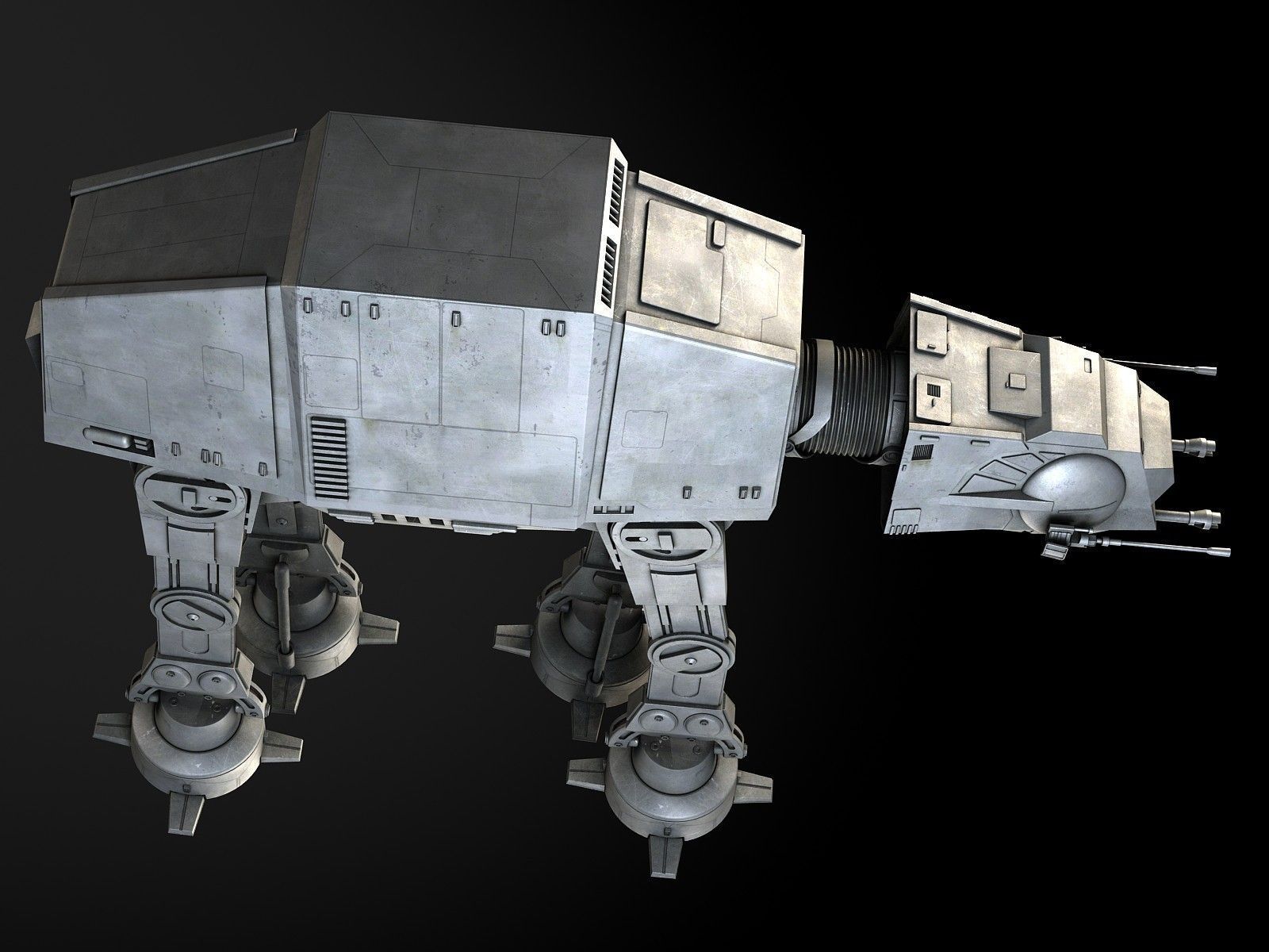 Star Wars AT-AT Walker v1 3D model_2