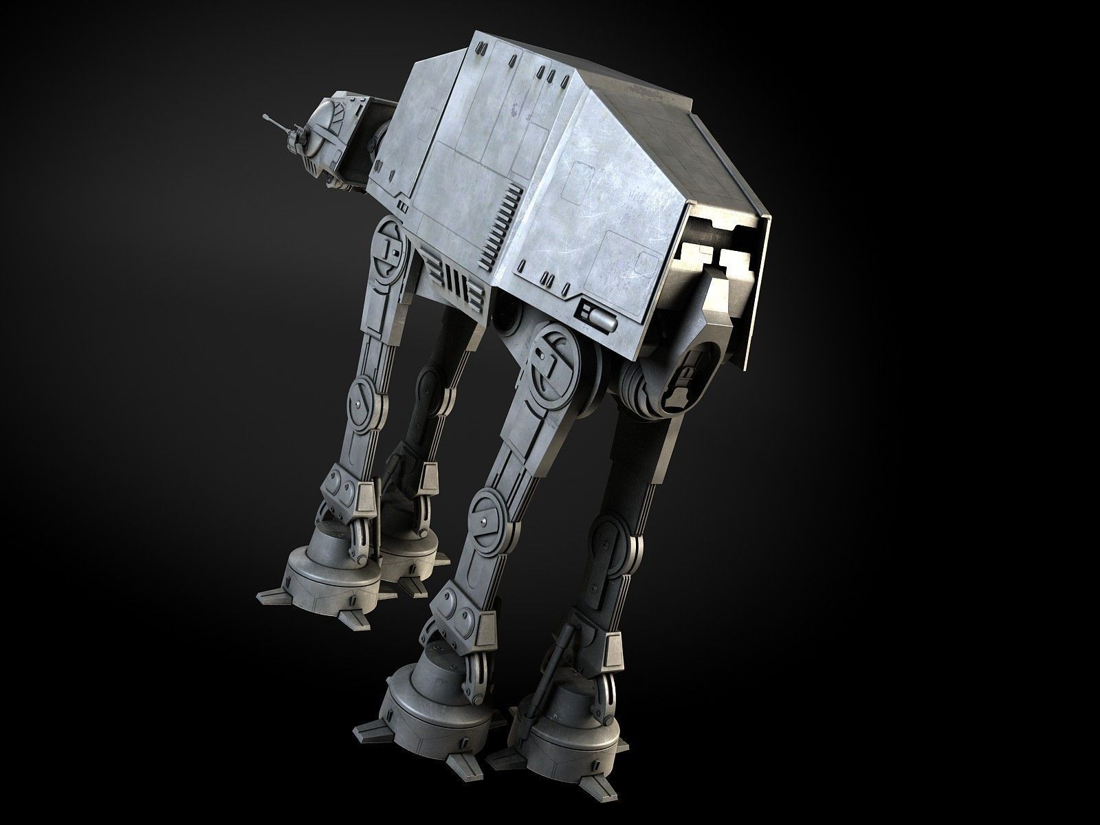 Star Wars AT-AT Walker v1 3D model_6
