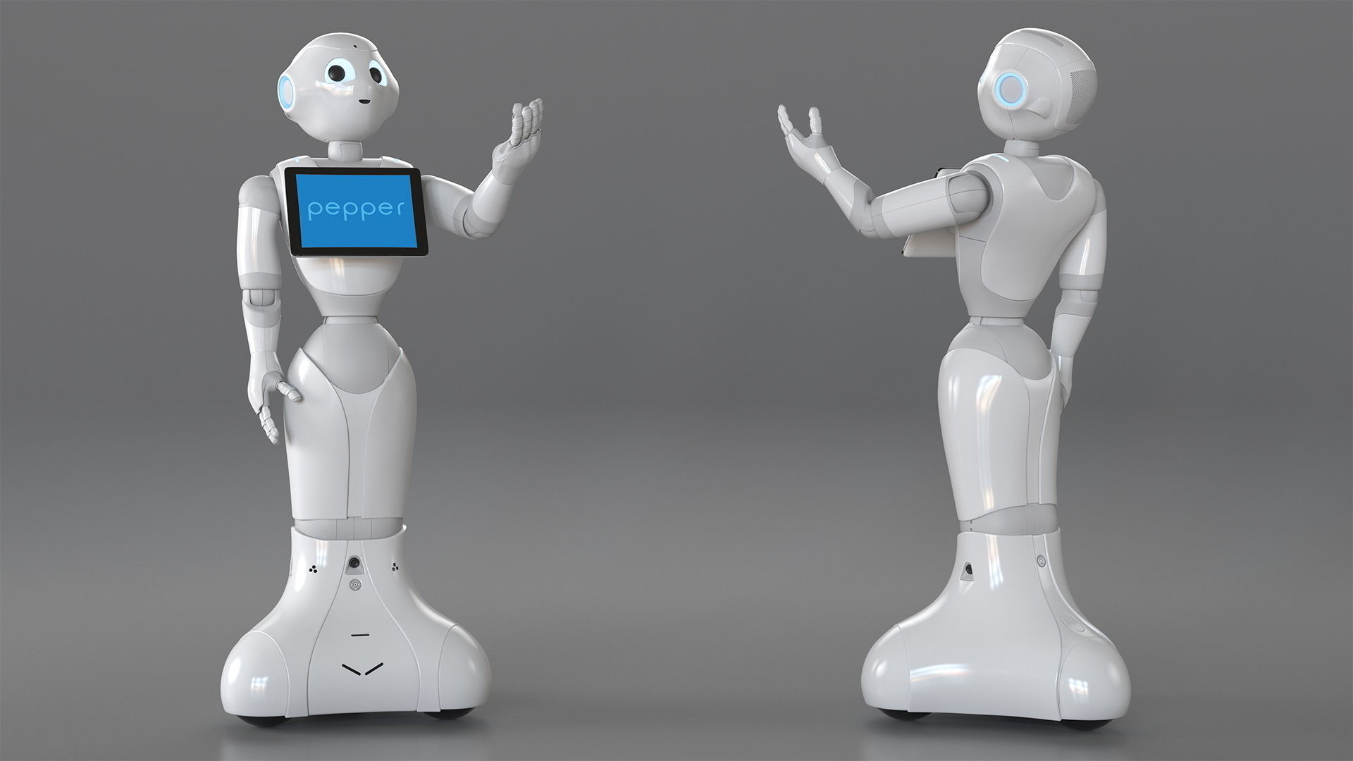 Pepper Robot Rigged for Maya 3D model_14