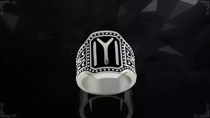 Ertugrul Ring silver kayi tribe