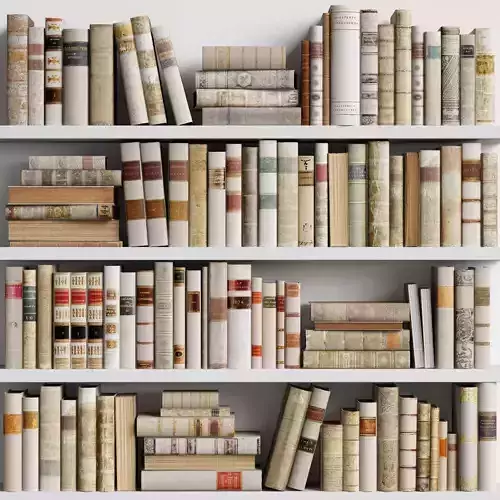 Classic Books 11 3D model