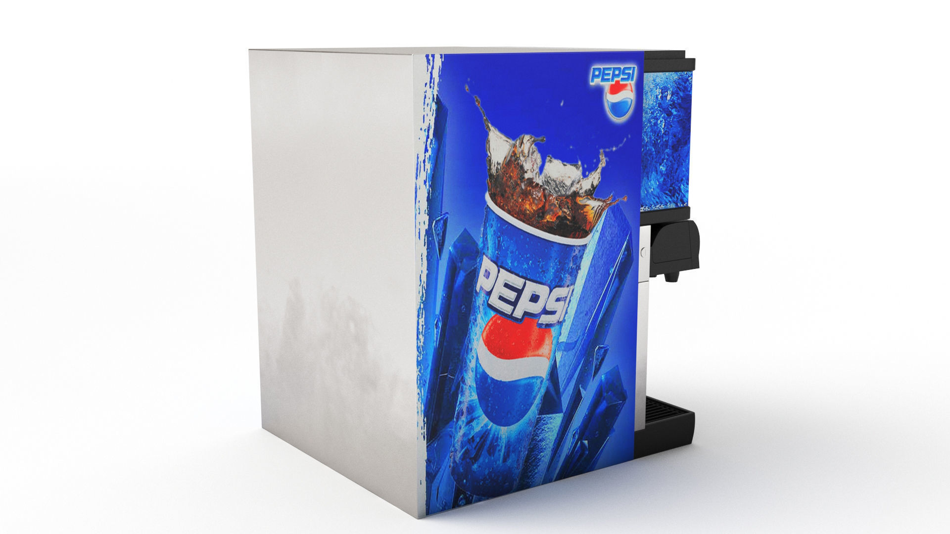 Soda Fountain Machine 02 3D model_21