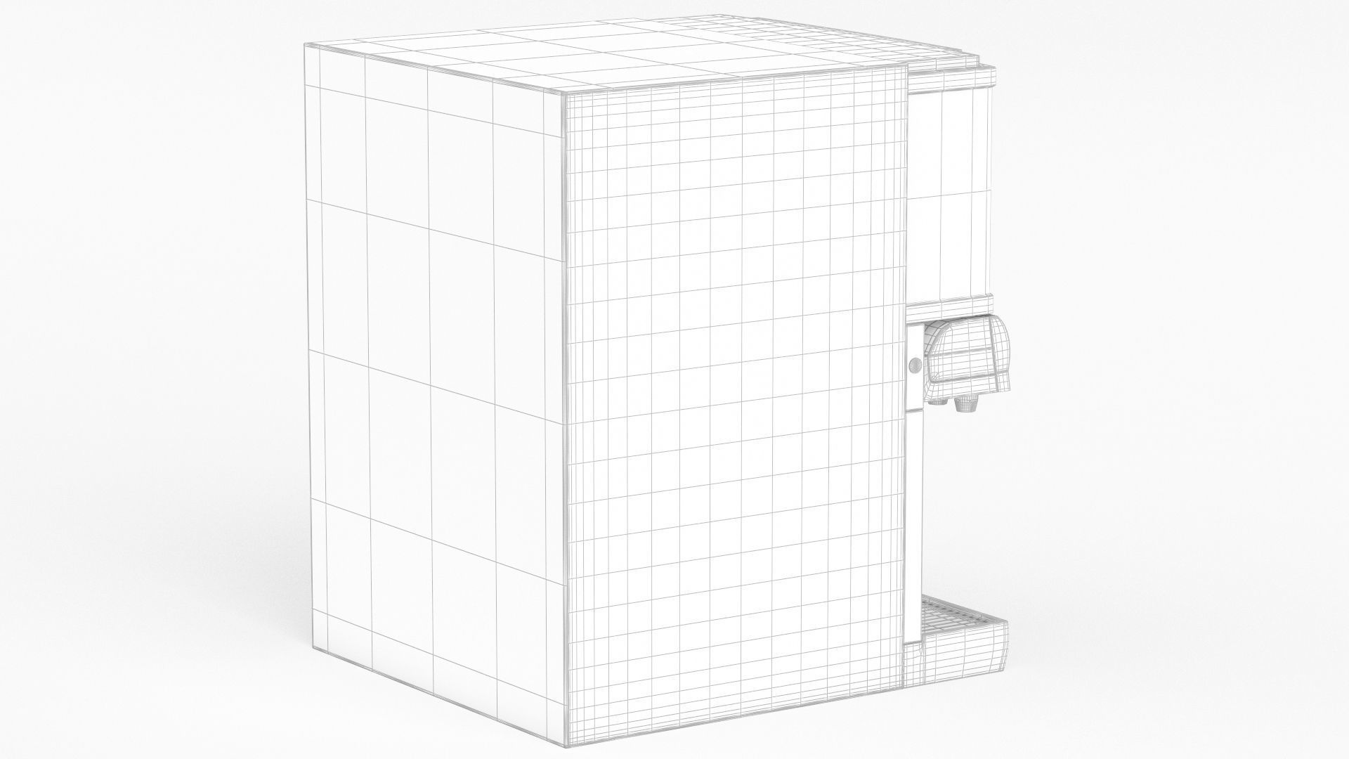 Soda Fountain Machine 02 3D model_9