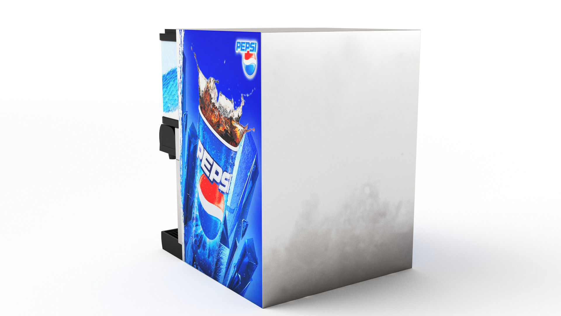 Soda Fountain Machine 02 3D model_24