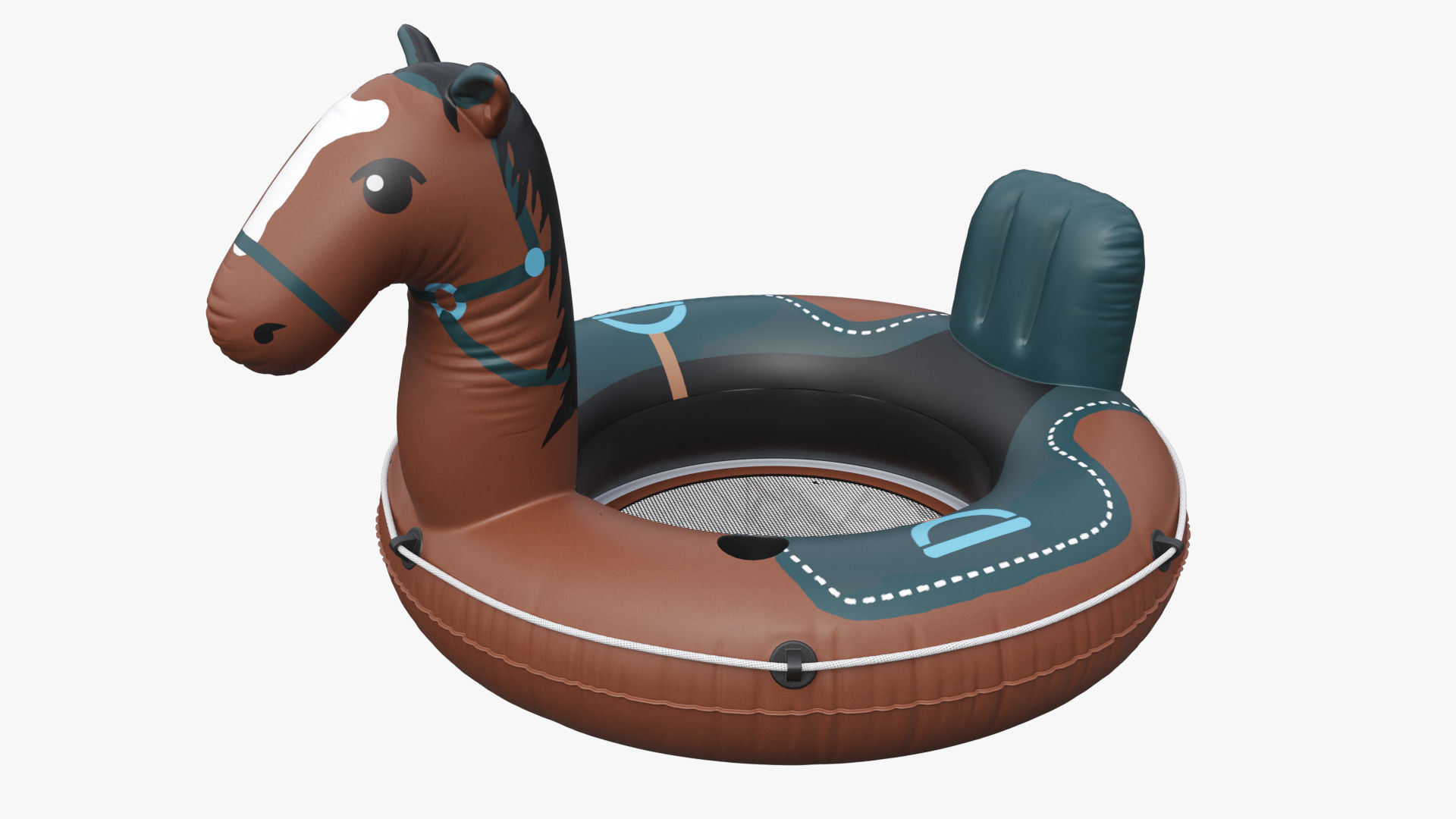 Pool Float Horse 3D model_1