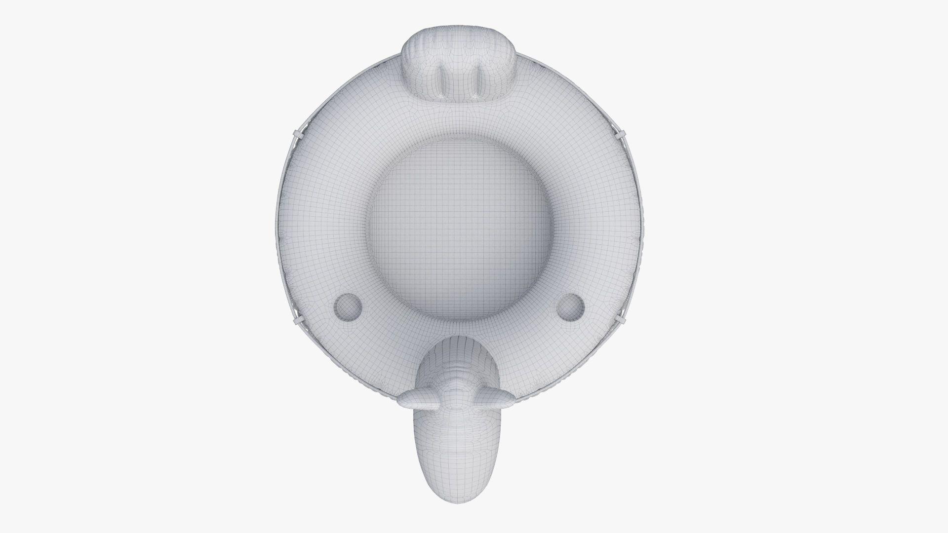 Pool Float Horse 3D model_8