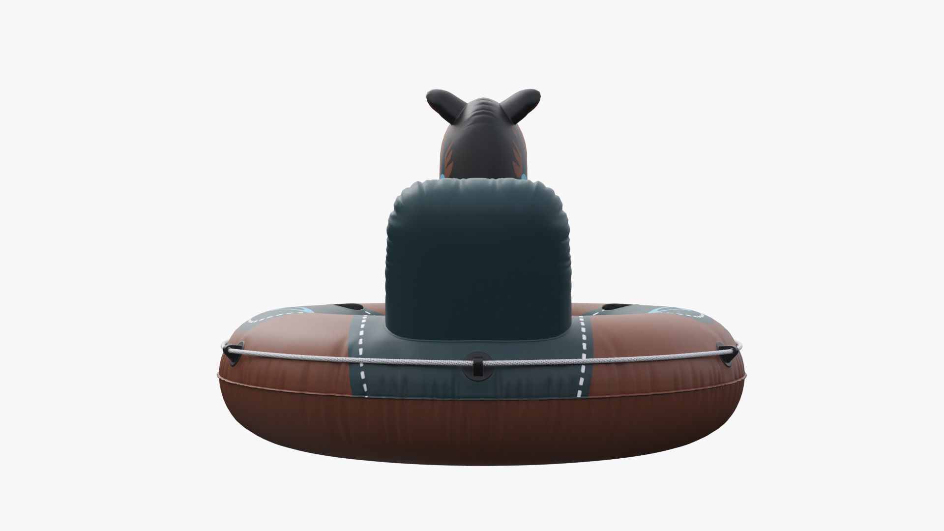 Pool Float Horse 3D model_2