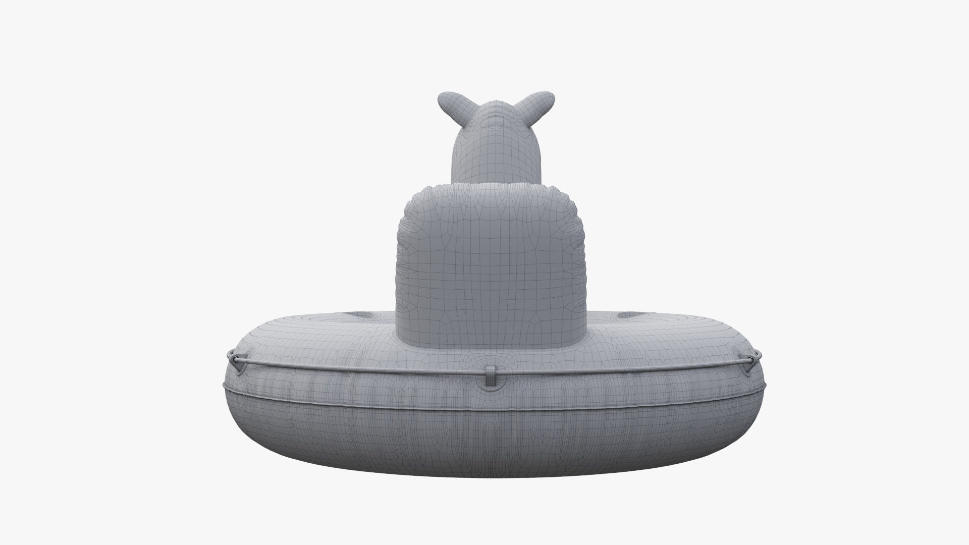 Pool Float Horse 3D model_7