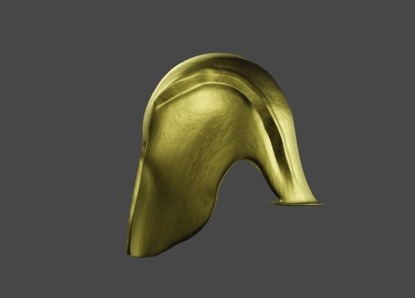 Helmet Illyrian 3D model_9
