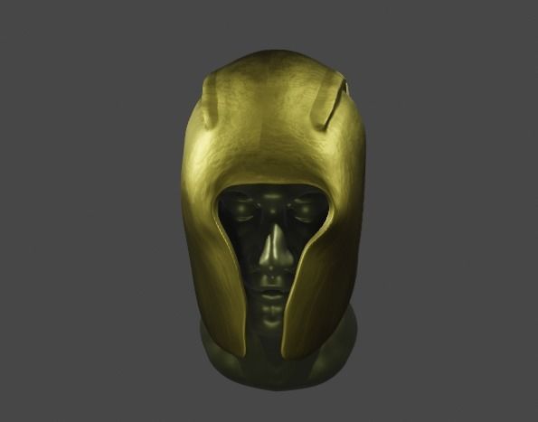 Helmet Illyrian 3D model_7