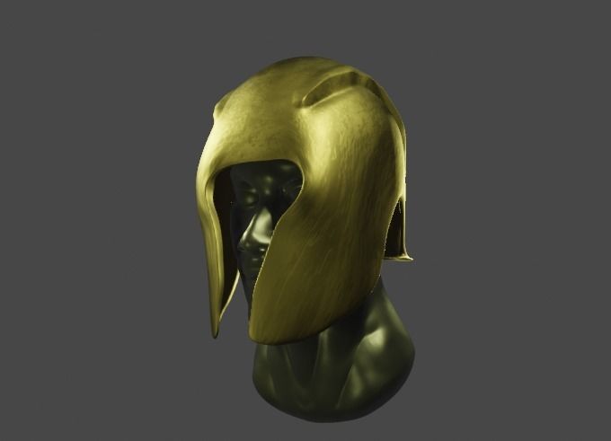 Helmet Illyrian 3D model_1