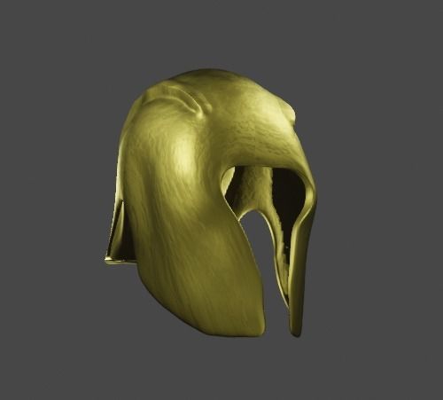 Helmet Illyrian 3D model_11