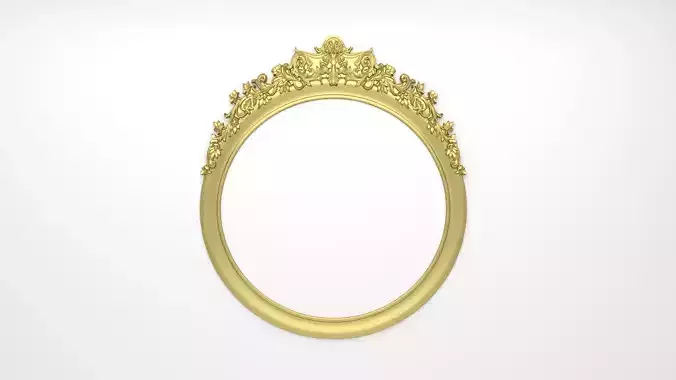 Frame mirror 3D model 05 3D model