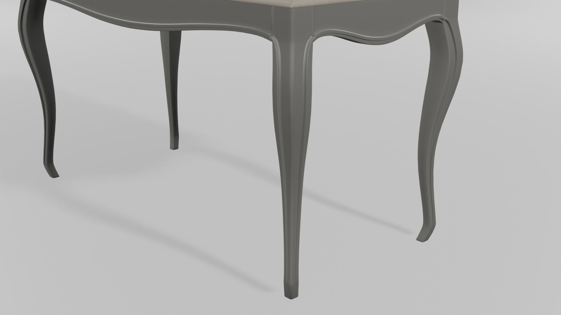 Table 3D model console Low-poly 3D model_5