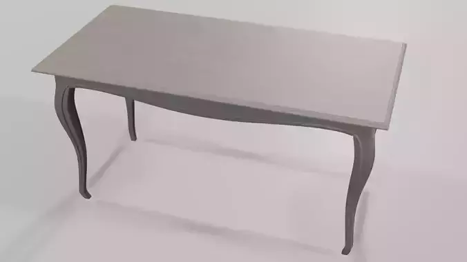 Table 3D model console