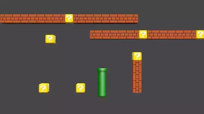 3D Mario Objects