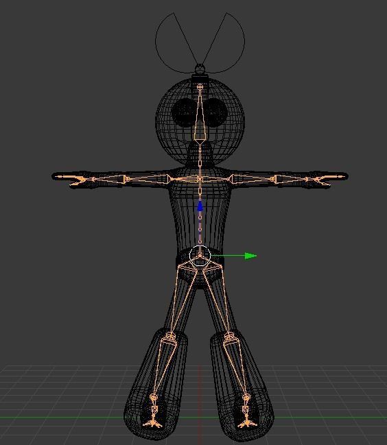 3D cutman rigged Low-poly 3D model_7