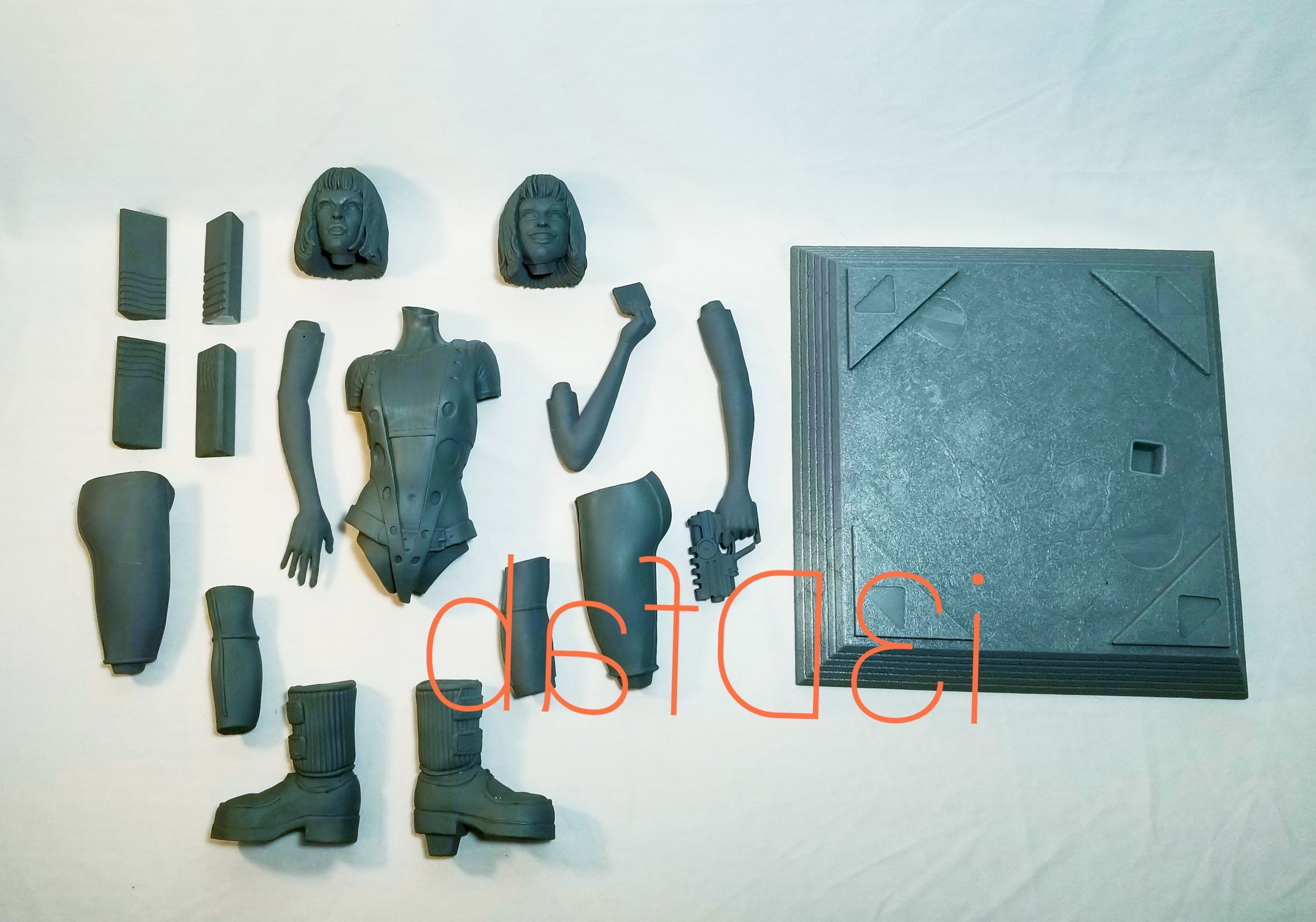 Leeloo 5th Element 3D print model_12