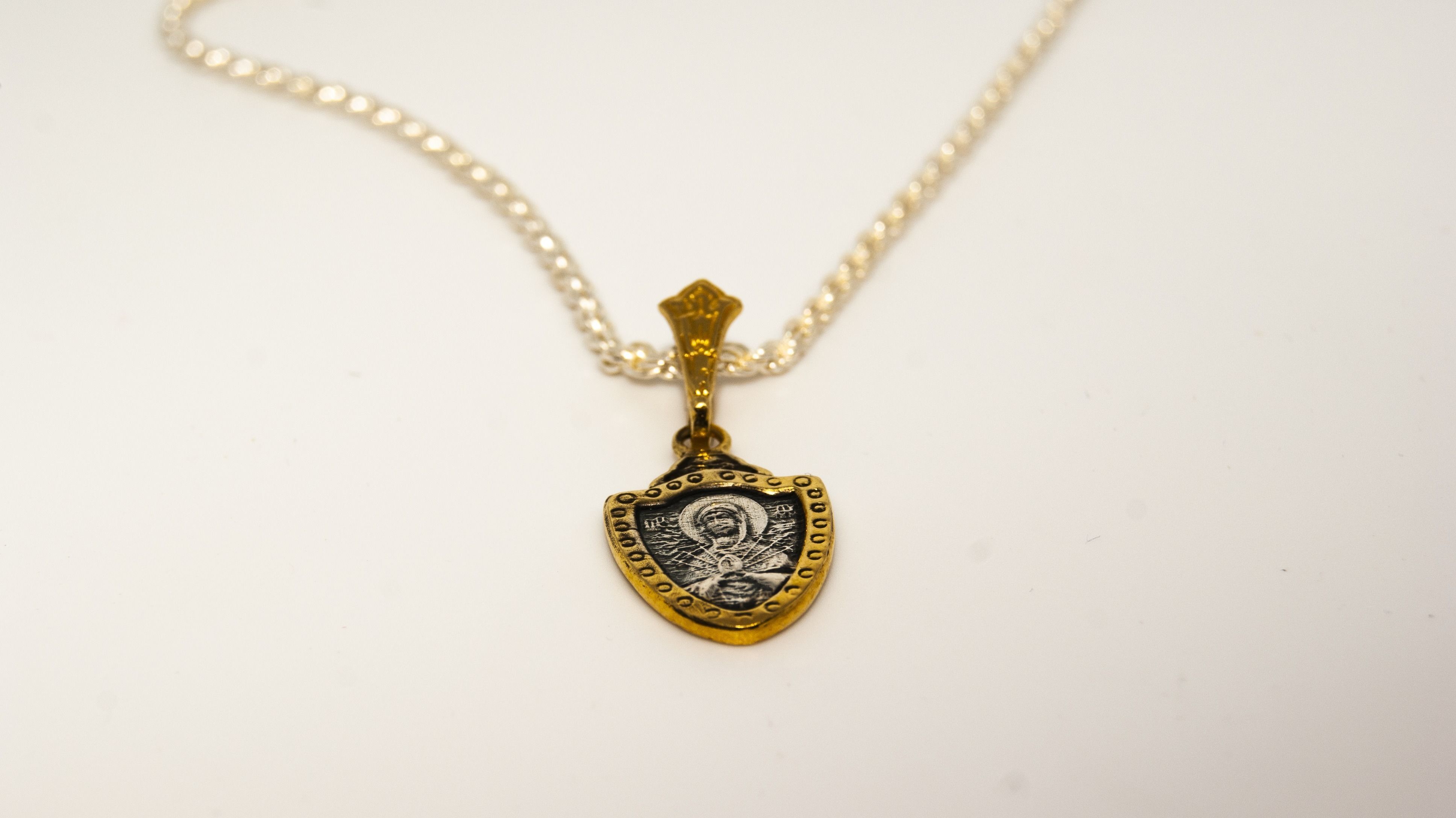 Mary mother of Jesus 3D print model_7