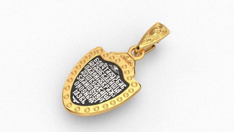 Mary mother of Jesus 3D print model_2