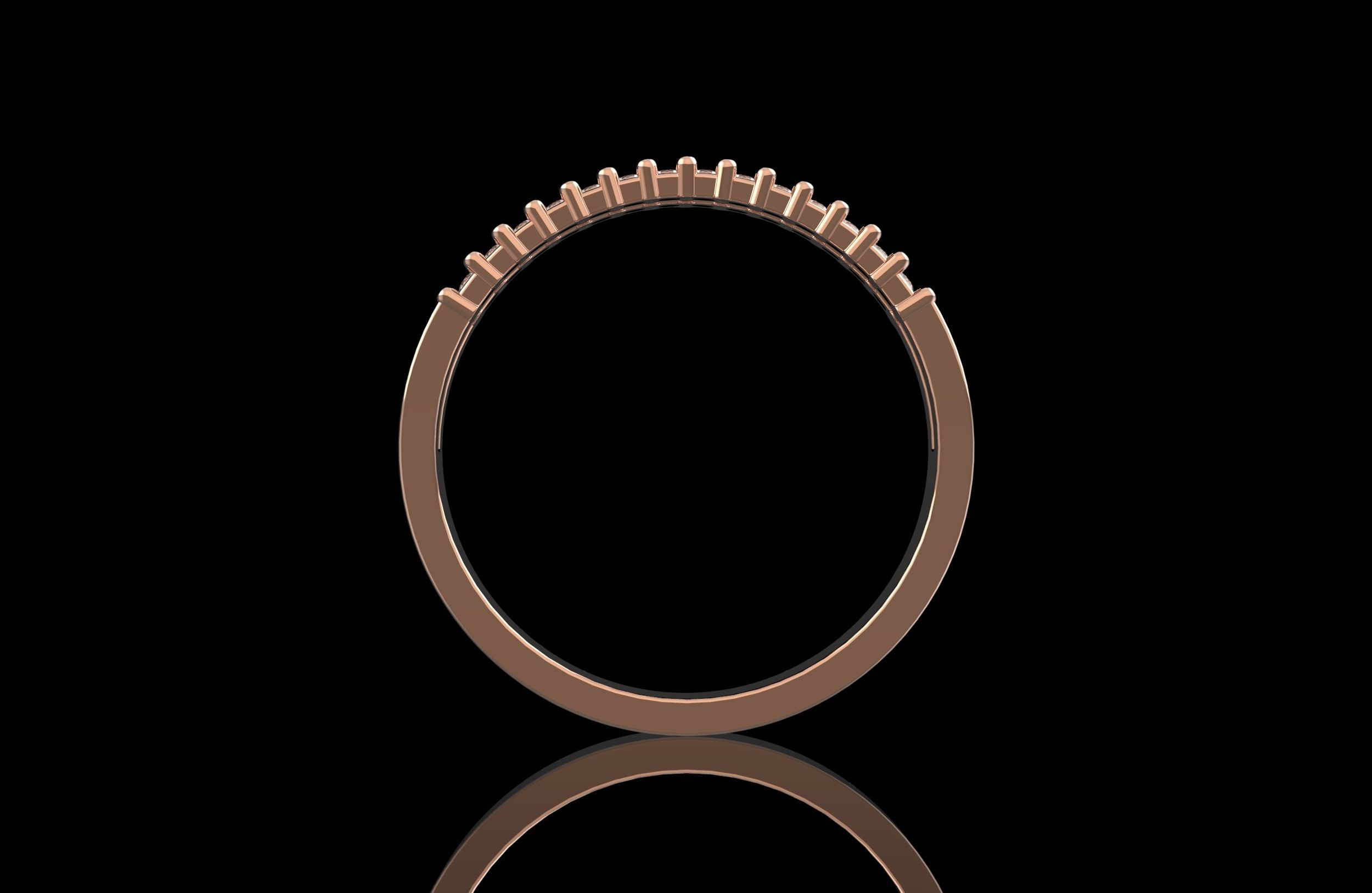 Double Ring 3D print model_3