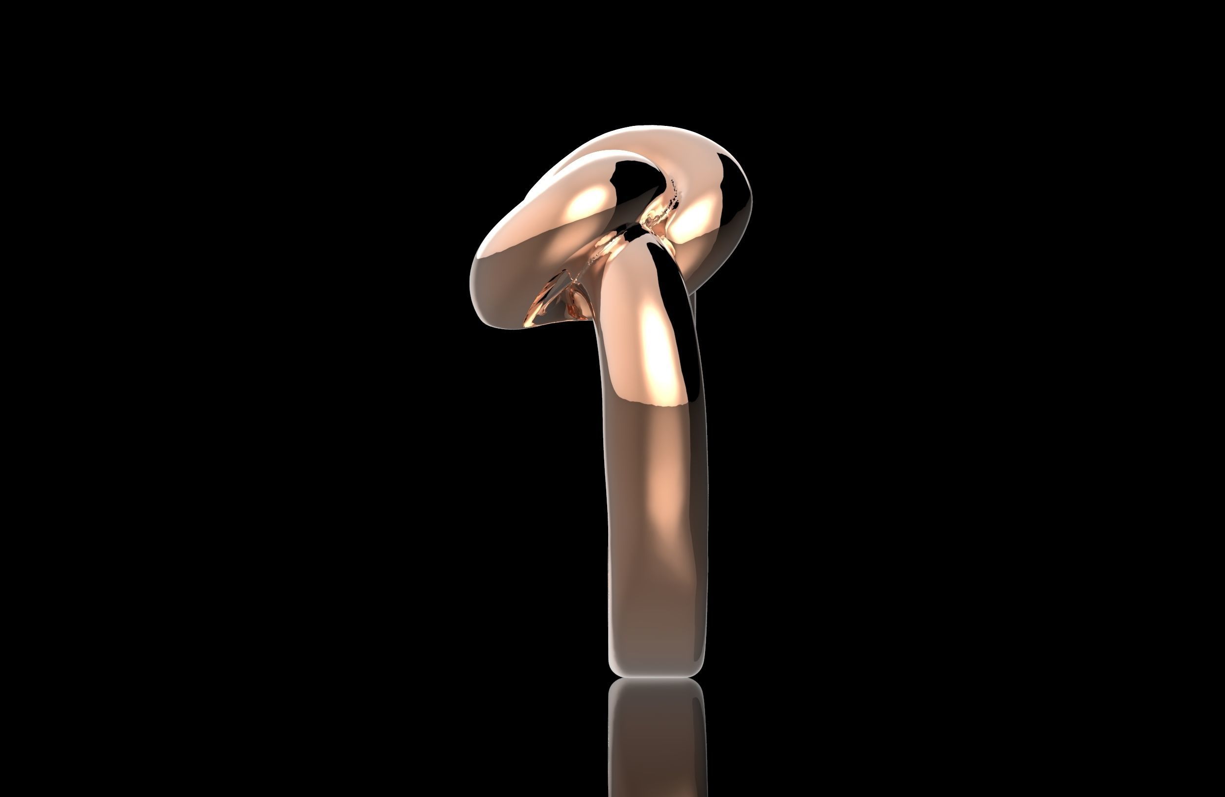 Node Ring 3D print model_3