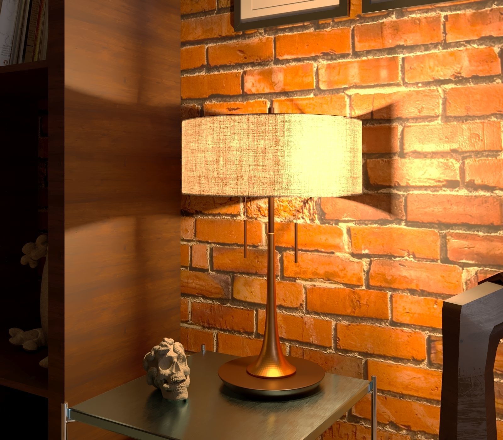 Room of the artist Free 3D model_1