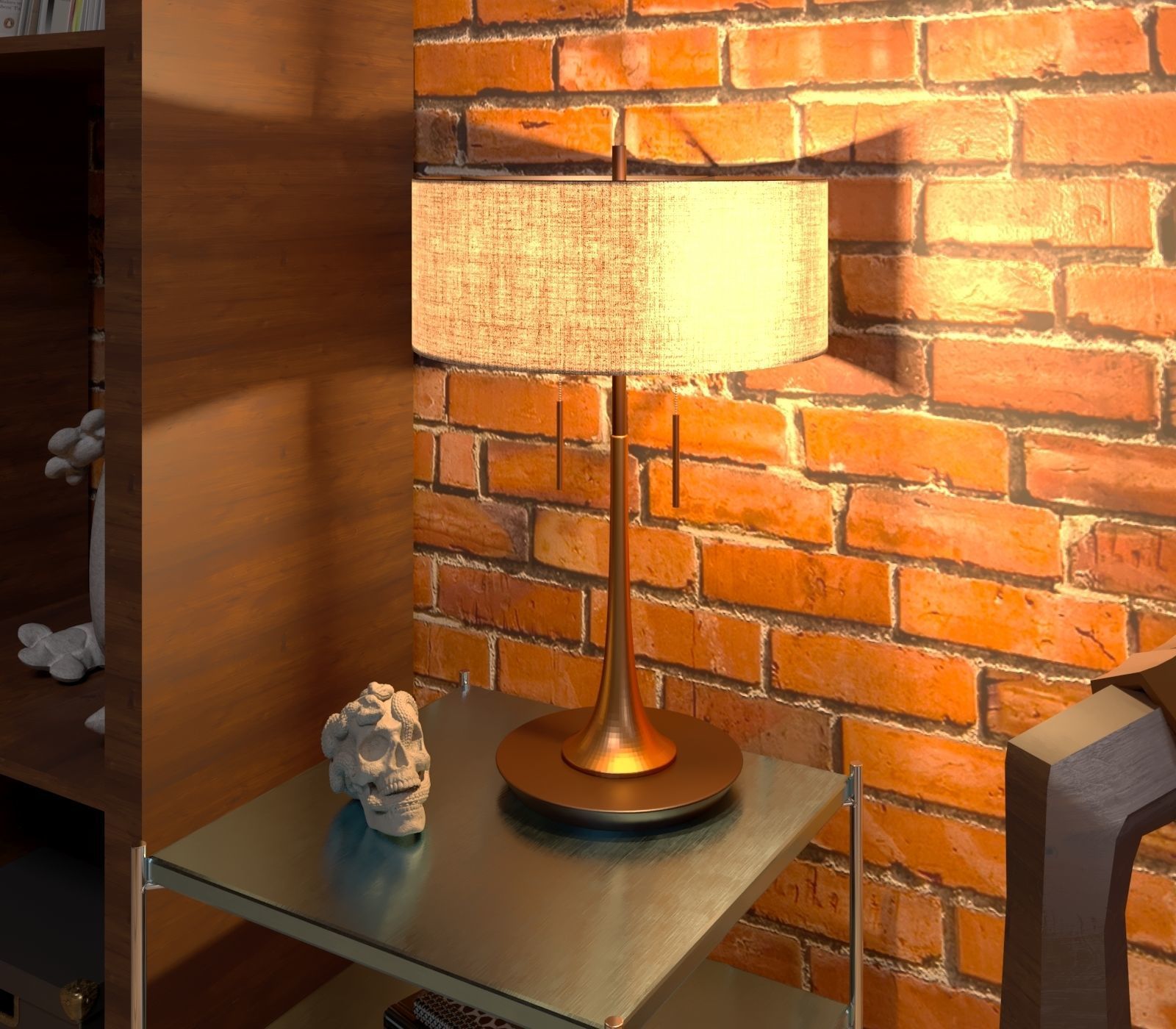Room of the artist Free 3D model_2