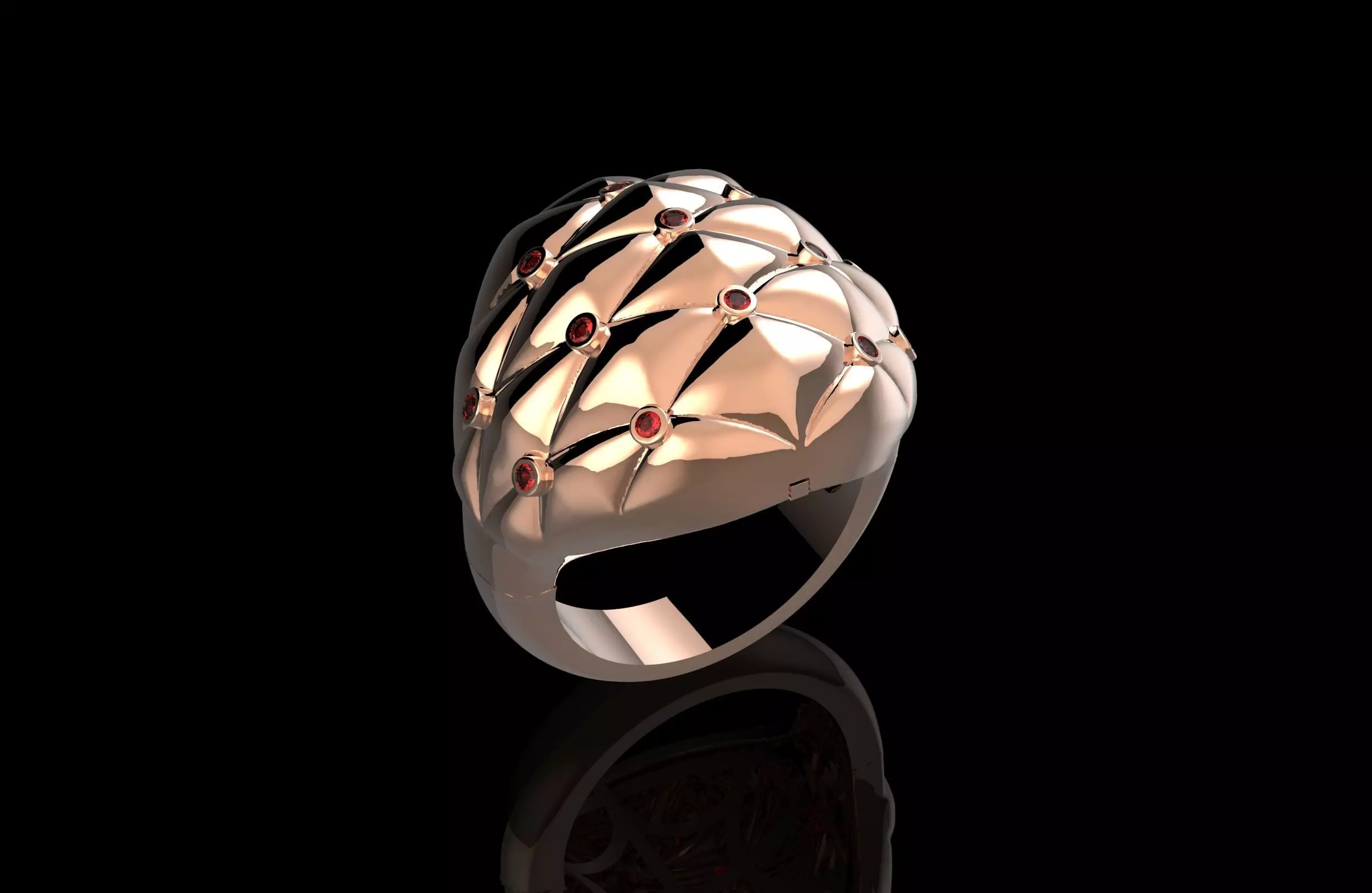 Pillow Ring 3D print model_1