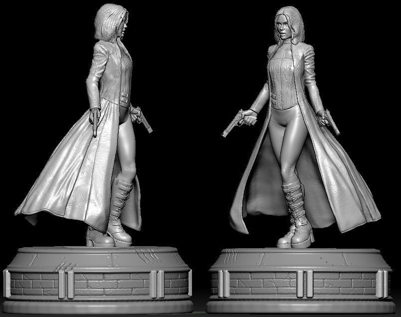 Selene Underworld 3D print model_1
