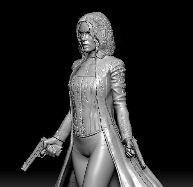 Selene Underworld 3D print model_2