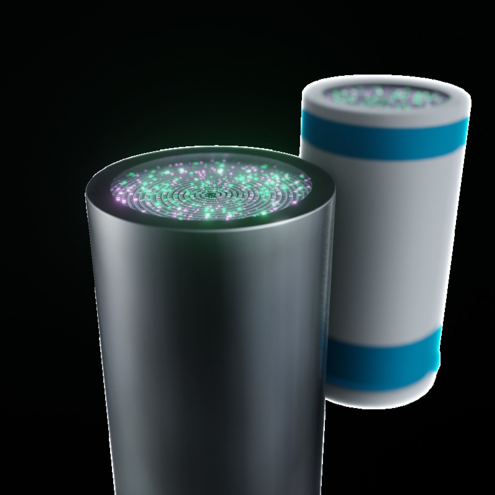 BFC Tesla BATTERY DAY CELL Leaked Version Low-poly 3D model_3