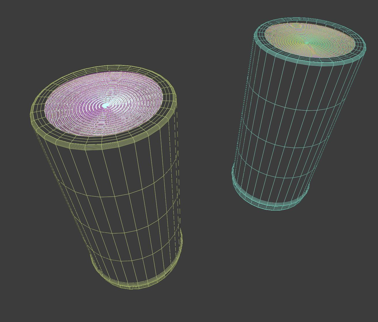 BFC Tesla BATTERY DAY CELL Leaked Version Low-poly 3D model_5