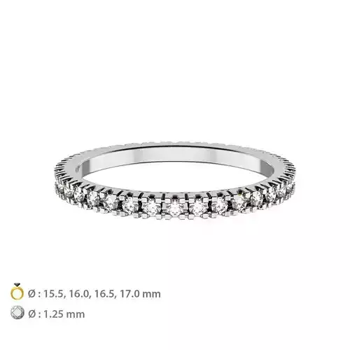 N057 Classic wedding ring
