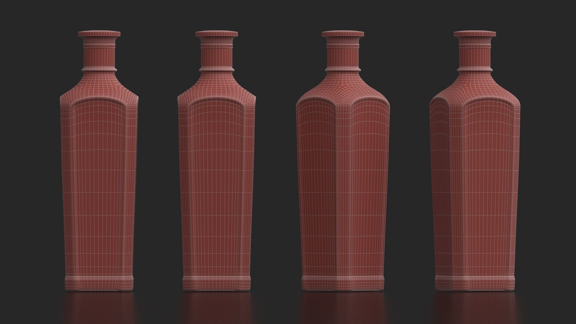 Bombay Gin Pack 3D Model Collection_20