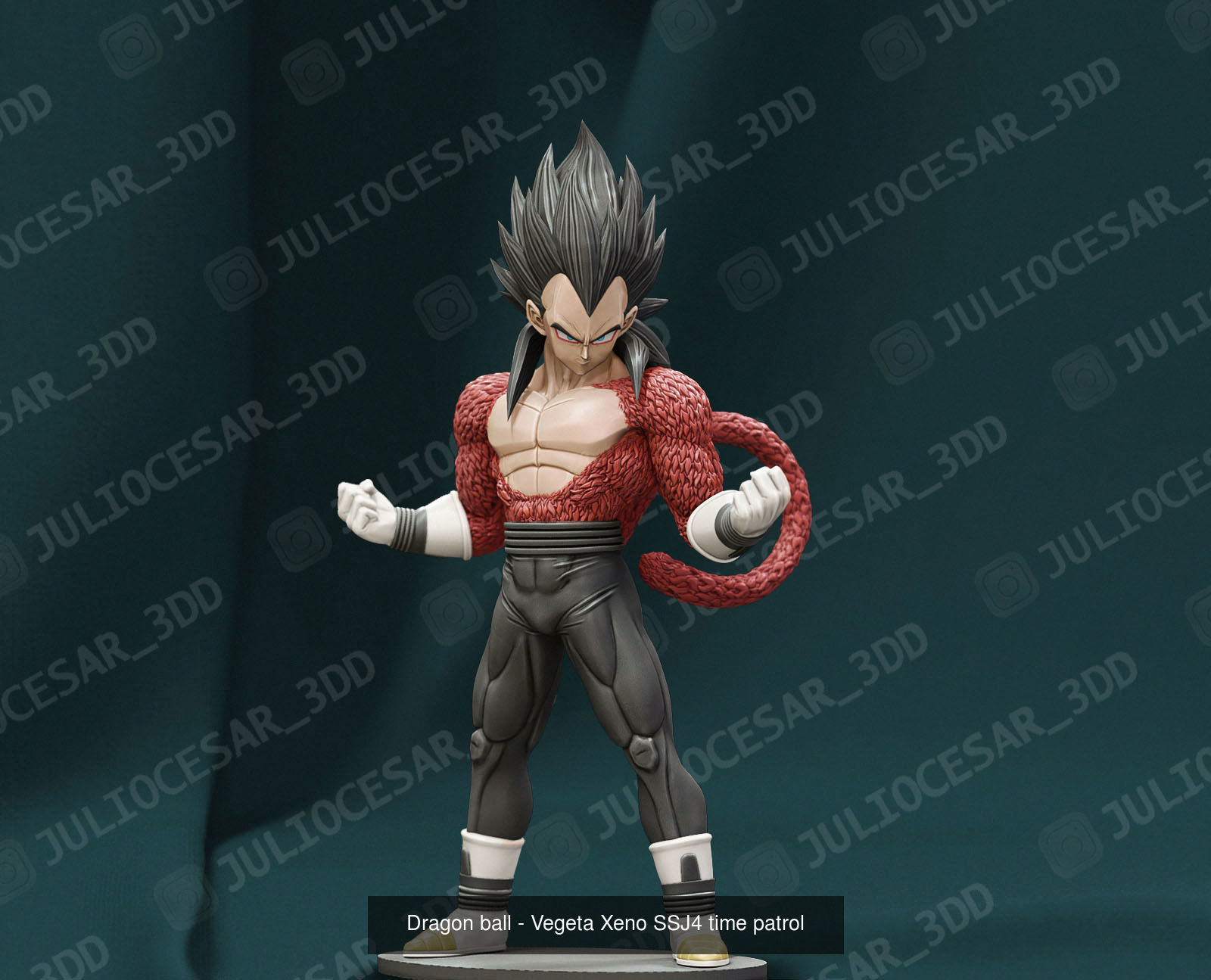 Dragon ball - Pack Goku Vegeta and Vegito TIME PATROL 3D Model Collection_4