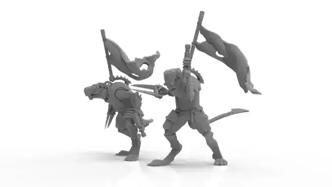 Cheese Stealer Cult - Brood Banners