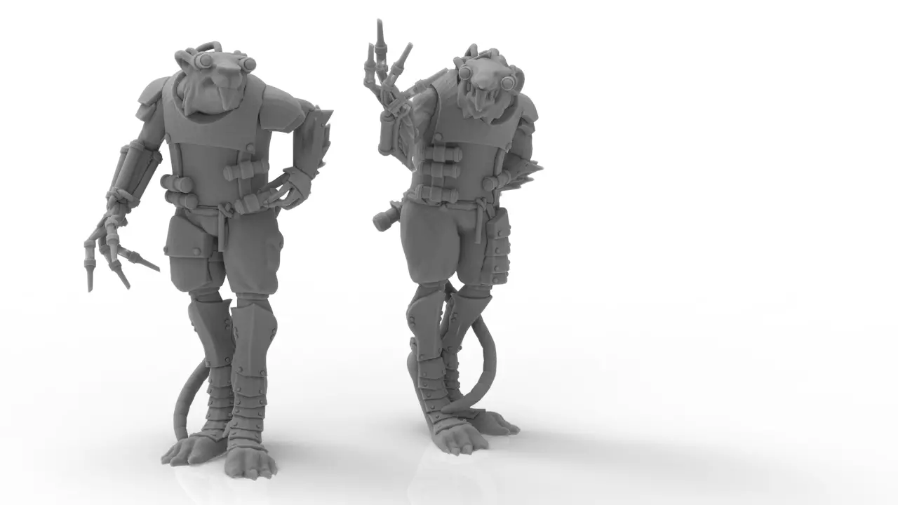Cheese Stealer Cult - Mutagenic Moulder 3D print model_0