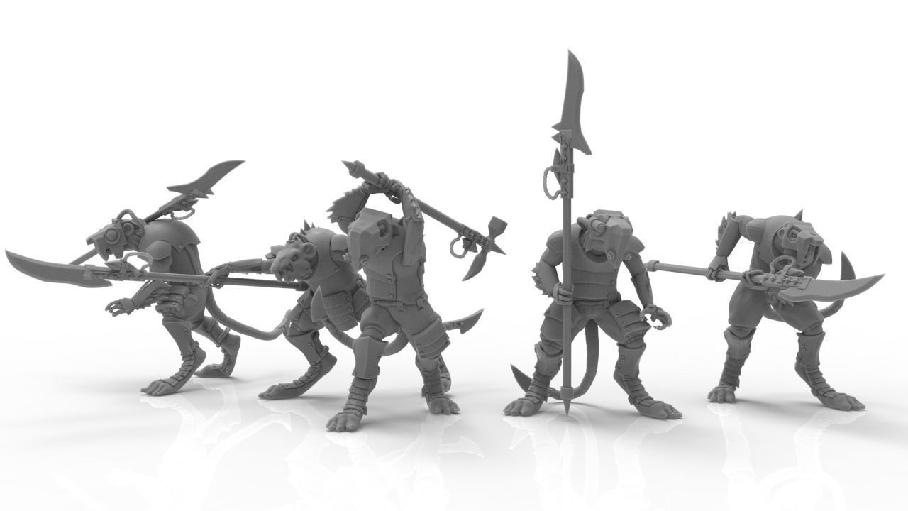 Cheese Stealer Cult - Shockvermin 3D print model_1