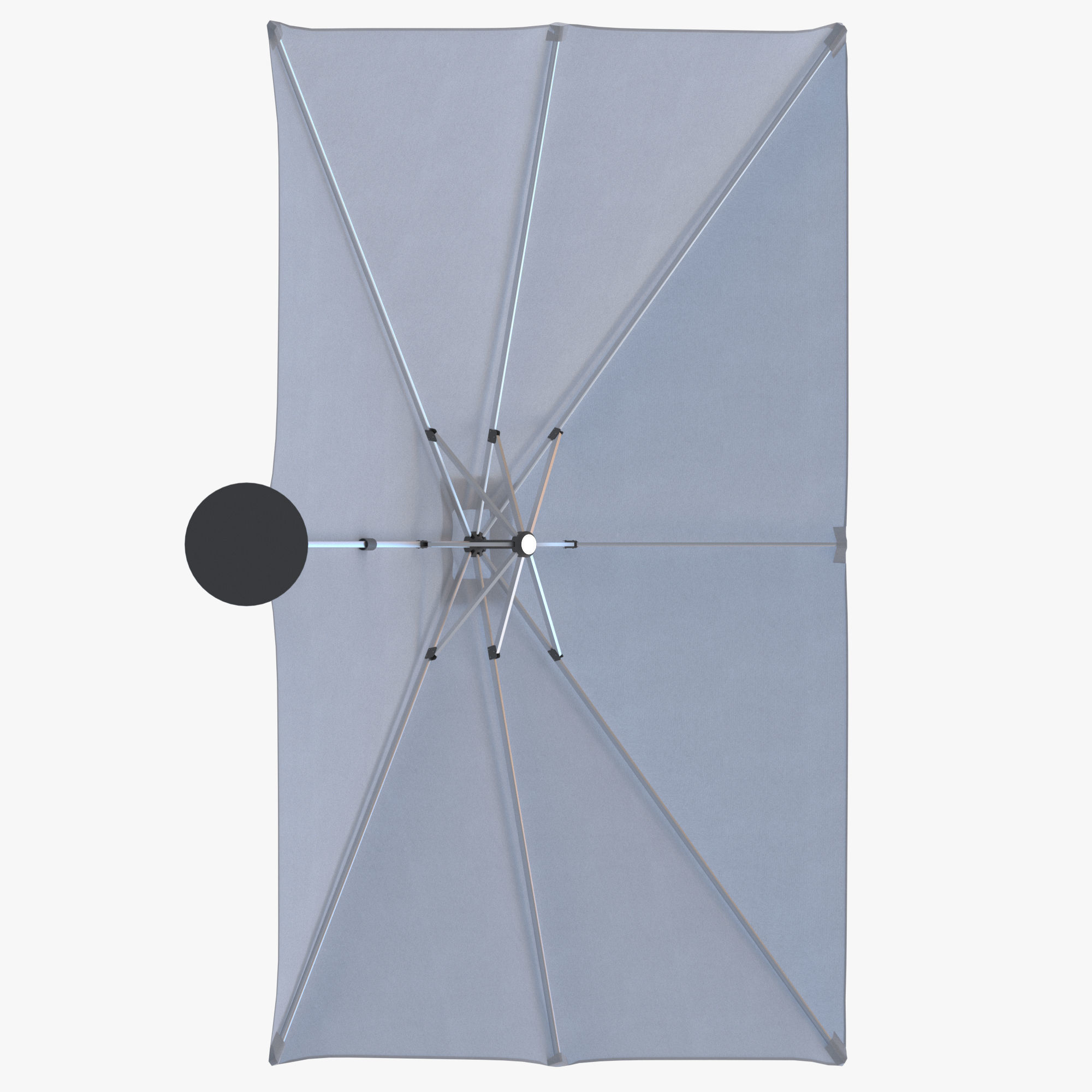 Outdoor umbrella Parasols Challenger T 3D model_14